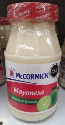 Mayonesa Con Jugo De Limones