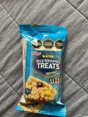 Blasted Rice Krispies Treats M&M’S Minis