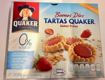 Tartas Quaker Fresa