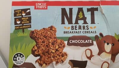 Nat Bear Breakfast Cereals Chocolate