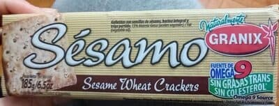 Sesame Wheat Crackers