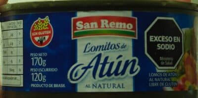 Lomitos De Atún Al Natural