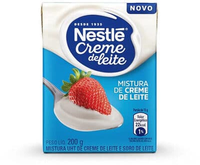 Mistura De Creme De Leite Uht Nestlé Caixa 200G
