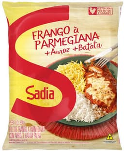 Frango À Parmegiana Com Arroz E Batata Palha Sadia Pacote