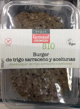 Burger De Trigo Sarraceno Y Aceitunas