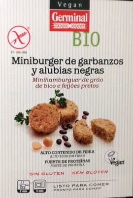 Minibugers De Garbanzos Y Alubias Negras