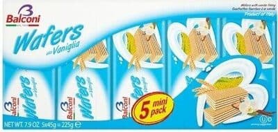 Wafers Vanilla 5 X (225G)