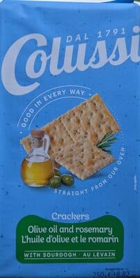 Crackers Huile D'Olive Et Romarin