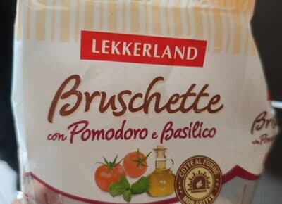 Bruschette Pomodoro E Basilico