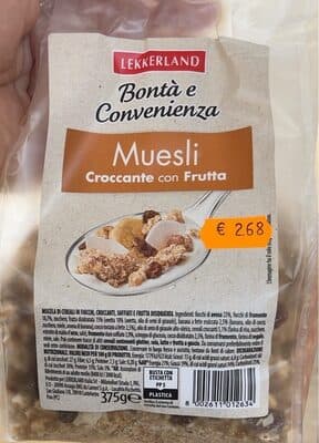 Muesli Ceiccante Con Frutta