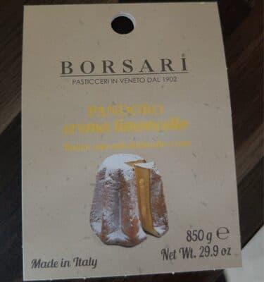 Pandoro Crema Limoncello