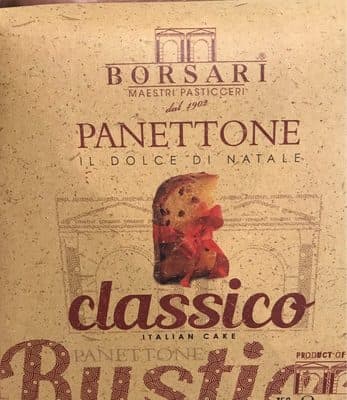 Borsari Panettone Classico Alto Gr. 750