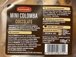 Mini Colomba Cioccolato
