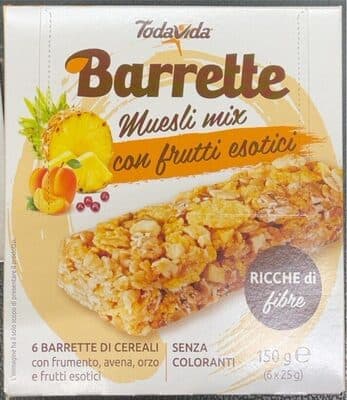 Barrette Con Frutti Esotici
