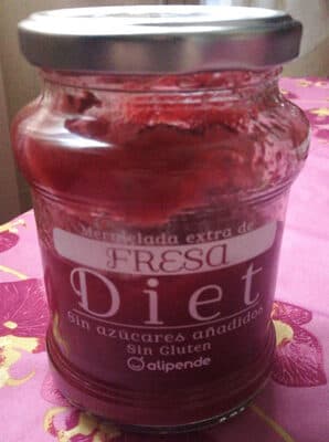 Mermelada De Fresa Diet
