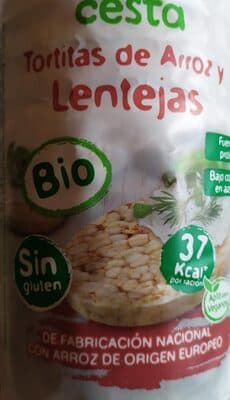 Tortitas De Arroz Con Lentejas