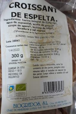 Croissant De Espelta