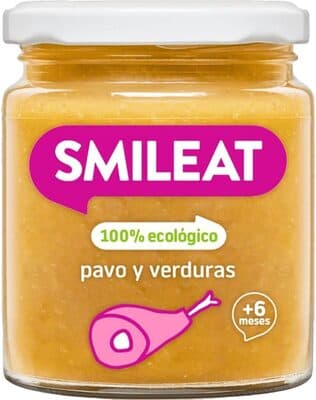 Potito Verduras Y Pavo Eco Smileat