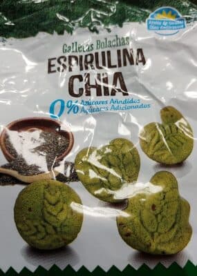 Galletas Espirulina Y Chía