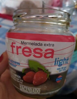 Mermelada Extra De Fresa Light