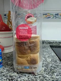 Pan De Molde Especial Tostadas