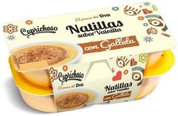 Natillas Con Galleta