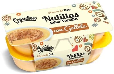 Natillas Con Galleta