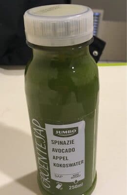 Groentensap Spinazie Avocado Appel Kokoswater