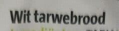 Wit Tarwebrood