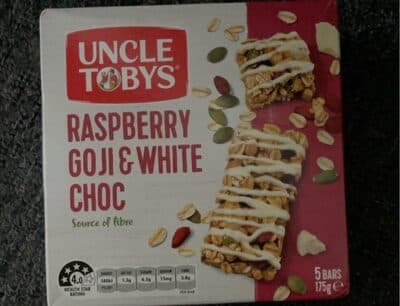 Raspberry Goji and White Chocolate