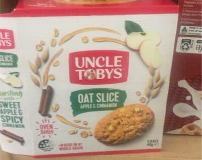 Oat Slice Apple & Cinnamon