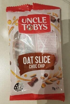 Uncle Tobys Oat Slice Choc Chip