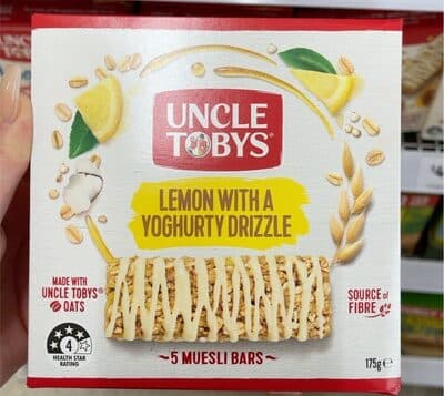 Lemon with a Yogurty Drizzle