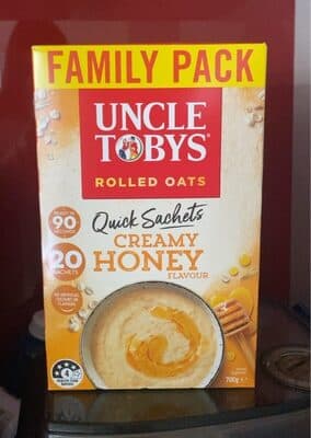 Rolled Oats Creamy Honey