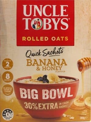 Quick Sachets Banana & Honey Aisle 5