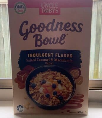Uncle Tobys Goodness Bowl Indulgent Flakes
