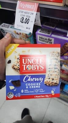 Chewy Cookies and Cream