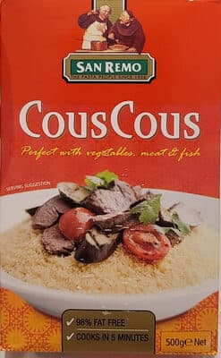 San Remo Couscous 500G Grain