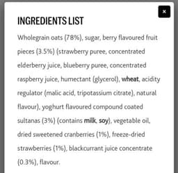 Berry Bliss Nice Toasted Muesli